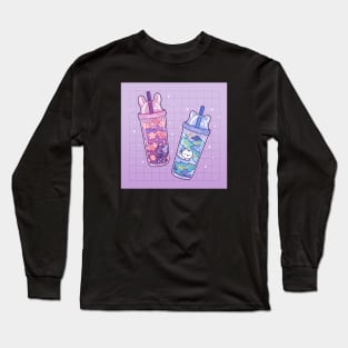 Patchi & Biru Water Bottles Long Sleeve T-Shirt